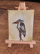 Unraveller Mini Heron Art